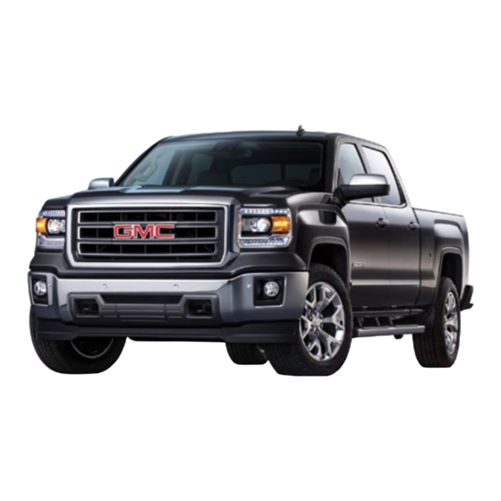 GMC 2014 Sierra Quick Reference Manual