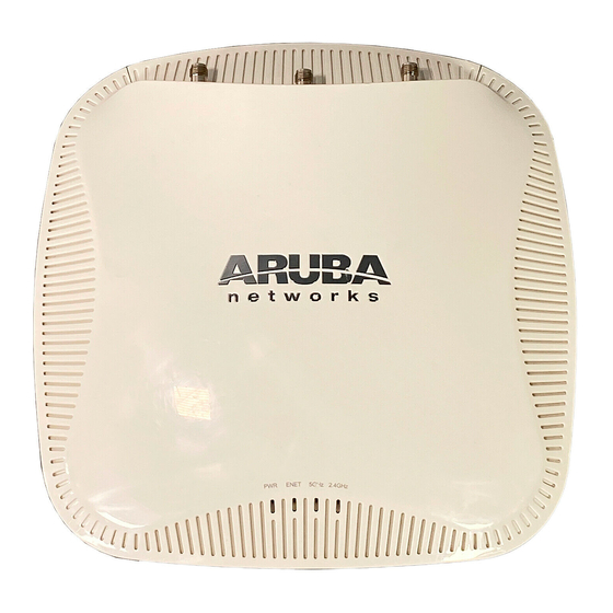 Aruba Networks AP-114 Installation Manual