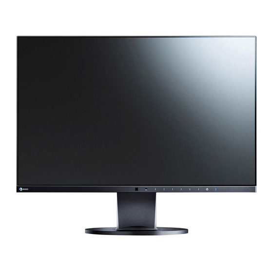 Eizo FlexScan EV2450 Setup Manual