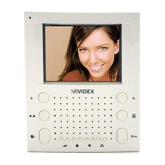Videx SL5488 User Instruction