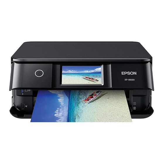 Epson XP-8600 Small-in-One Start Here