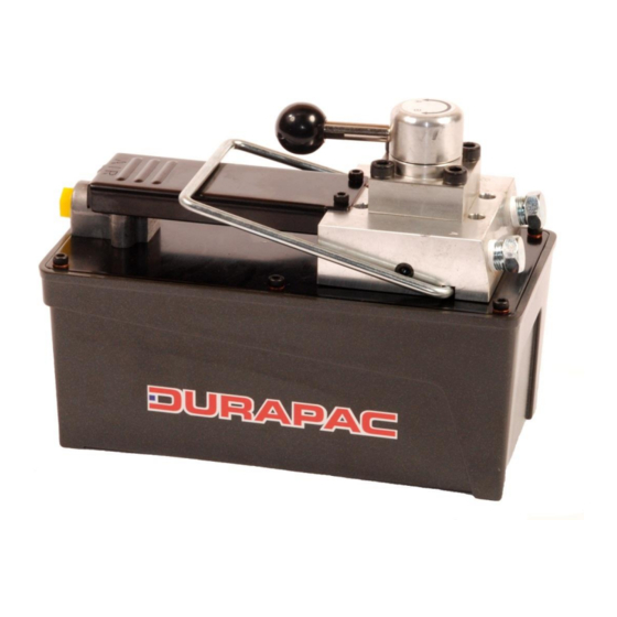 Durapac DPA-15D Instruction Manual