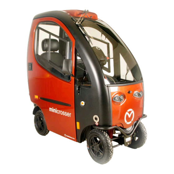 medemagroup Mini Crosser X2 4W Cabin User Manual