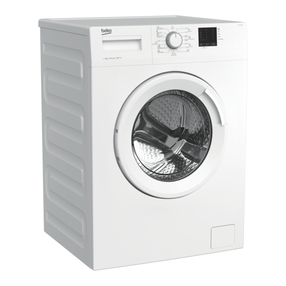 Beko WTE7511 B0 Manuals