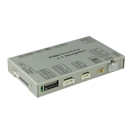 Car-Interface v.LiNK CI-VL2-PC-HSD Manual