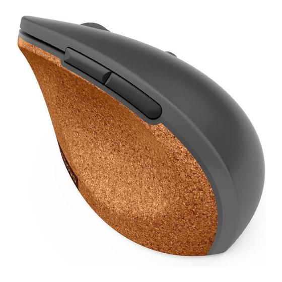 Lenovo Go Vertical Wireless Mouse Quick Start Manual