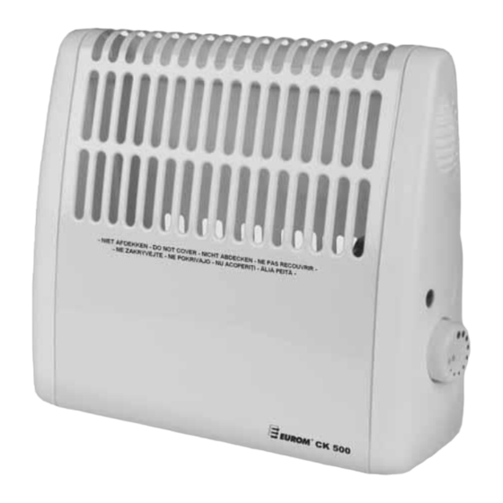 EUROMAC EUROM CK501H Instruction Manual