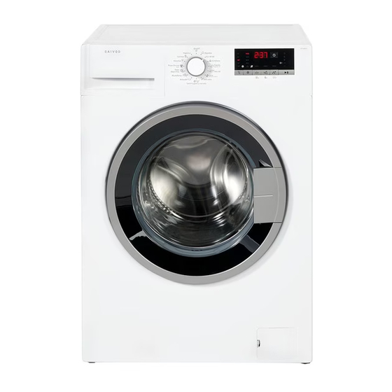 Saivod LST1488 Washing Machine Manuals