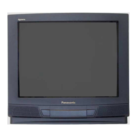 User Manuals: PANASONIC TX-28MK1F Television