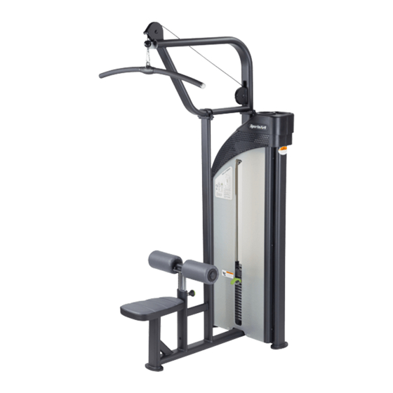 SportsArt Fitness P826 Owner's Manual