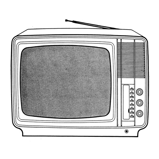 Tensai TV1207 Series Manuals