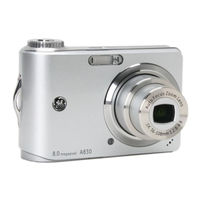Ge A730 - Digital Camera - Compact User Manual