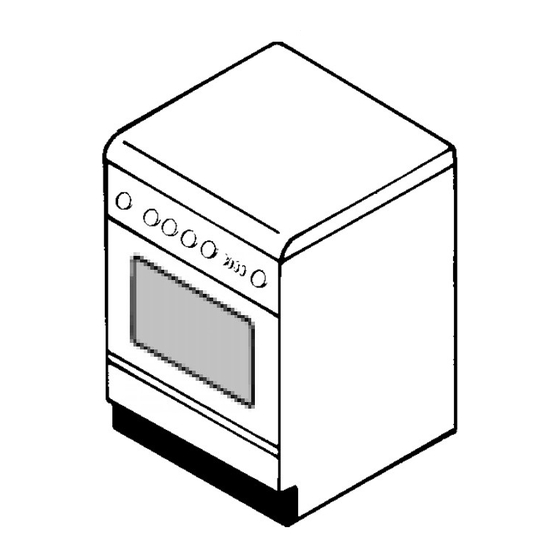 Candy Gas and electric cookers User Instructions
