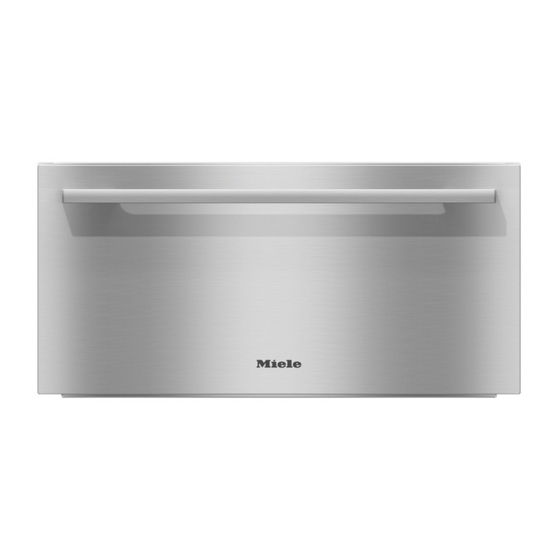 Miele ESW 6114 Operating And Installation Instructions