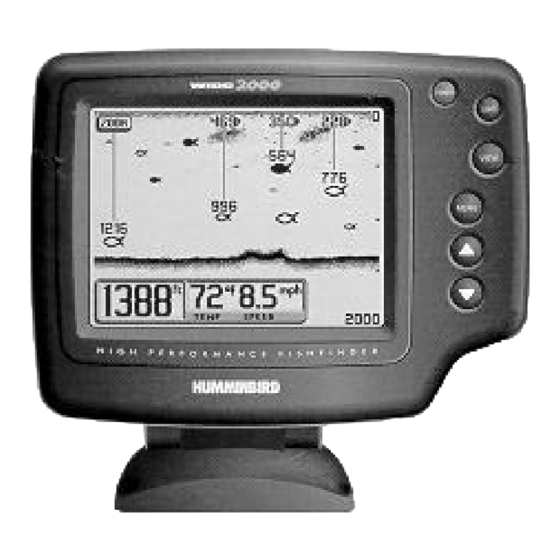 Humminbird Wide 2000 Operation Manual