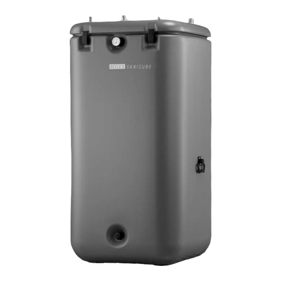 Rotex SANICUBE SC 535 Installation And Operation Instructions Manual