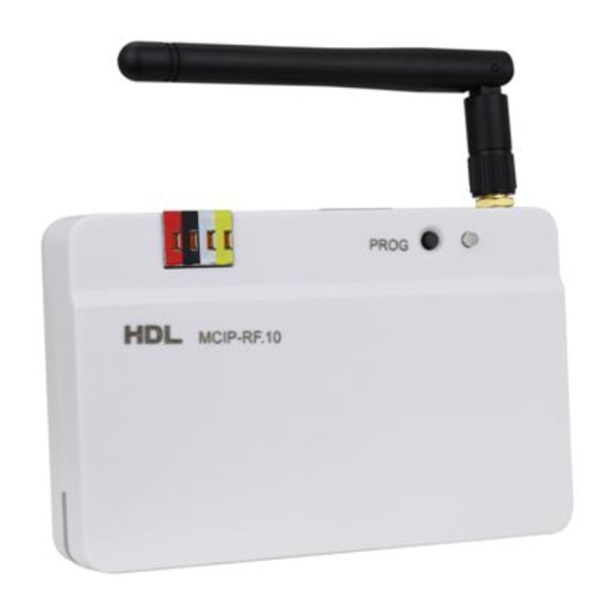 HDL -MCIP-RF.10 User Manual