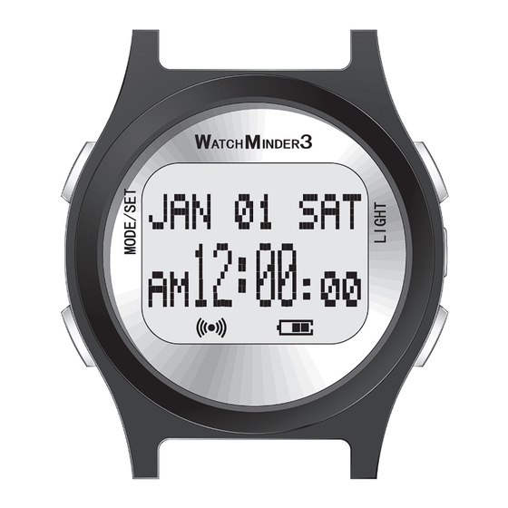 WatchMinder WM3 User Manual