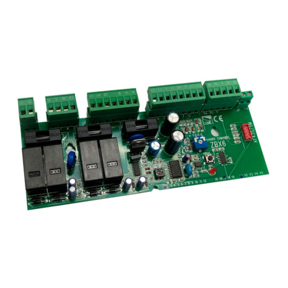 CAME 3199ZBX6 Quick Start Manual