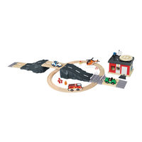 PLAYTIVE JUNIOR TRAIN & ROAD CONTROL ROOM SET Instructions For Use Manual