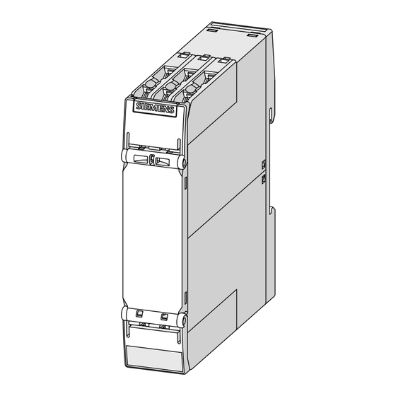 Siemens SIRIUS 3RM10 Series Manuals