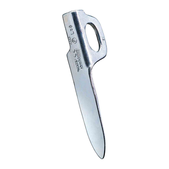 Petzl ROCHER MIXTE 6 Manuals