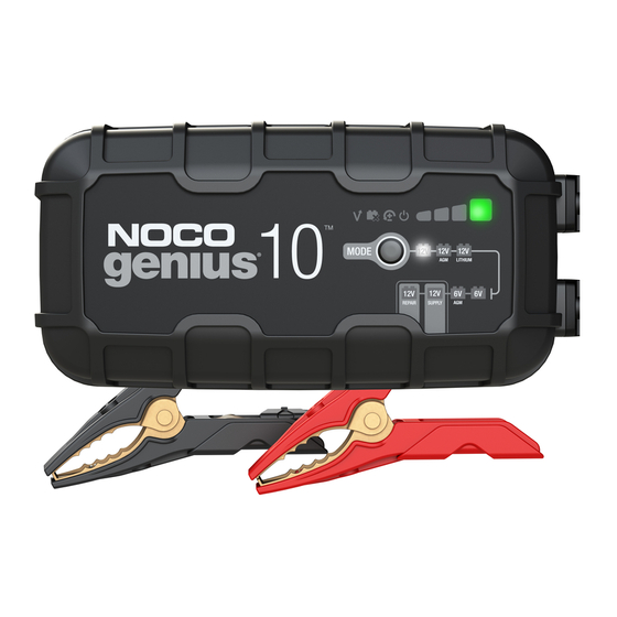 NOCO Genius GENIUS10JP User Manual & Warranty