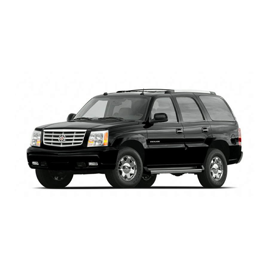 Cadillac 2006 Escalade Owner's Manual