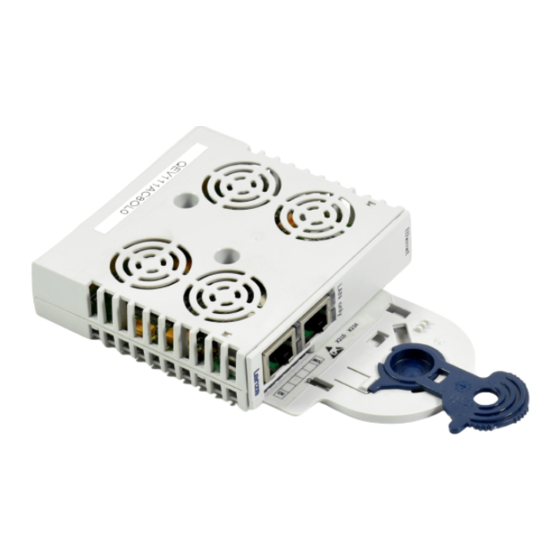 Lenze L-force Communication Ethernet E94AYCEN Mounting Instructions