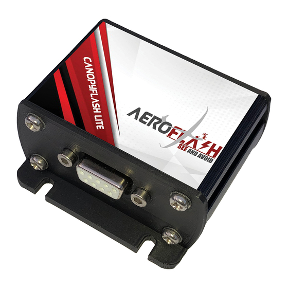 AeroFlash CanopyFlasher LITE Installation And Operating Manual