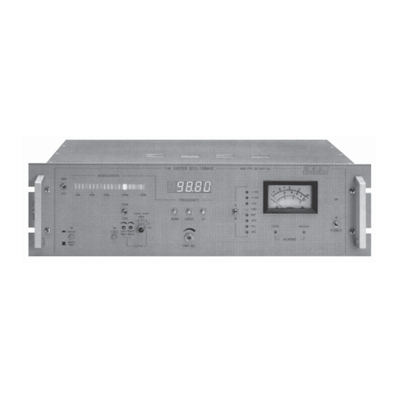 R.V.R. Elettronica PTX30 UHT/S3 User Manual