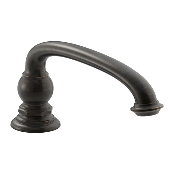 Kohler Artifacts K-72778 Installation And Care Manual