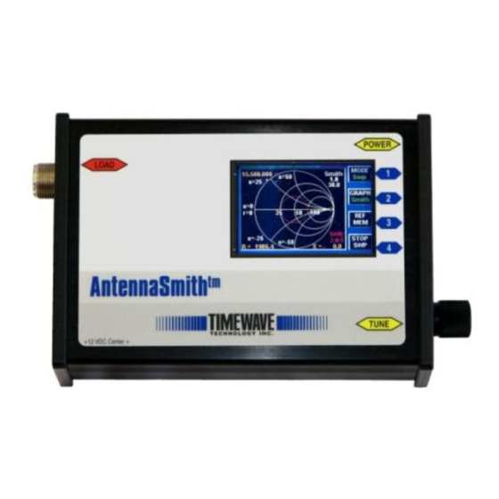 Timewave AntennaSmith TZ-900 Hardware Manual