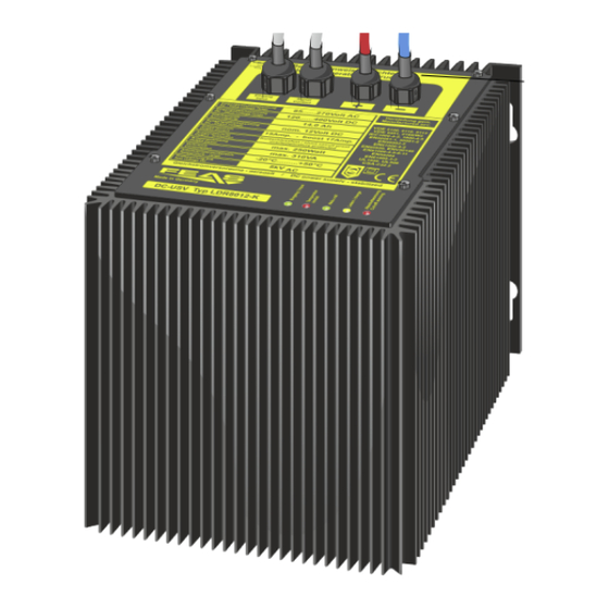 FEAS LDR8012-K Operating Instructions