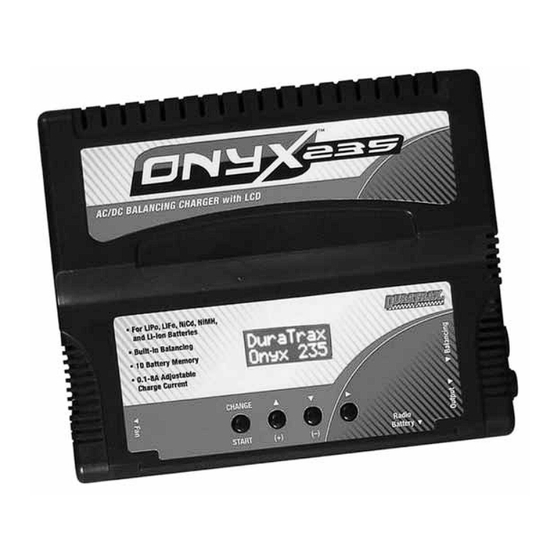 Duratrax ONYX 235 Instruction Manual