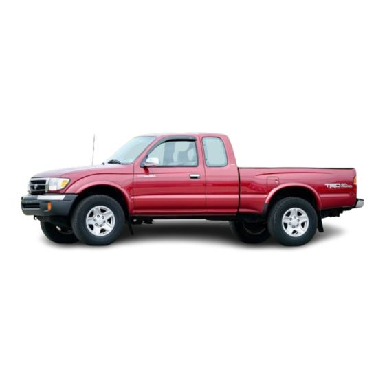 Toyota Tacoma 1998 Manuals