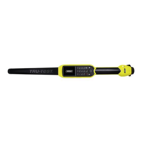Tru-Test XRS2 Quick Start Manual
