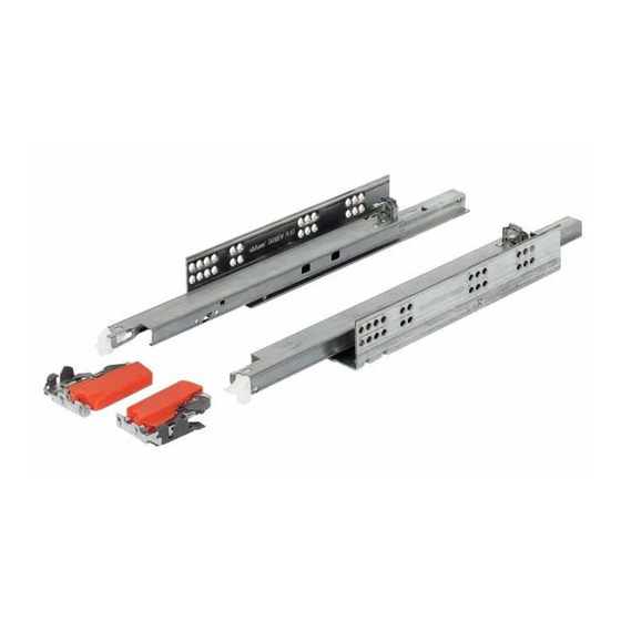 BLUM SERVO DRIVE Installation Instructions Manual