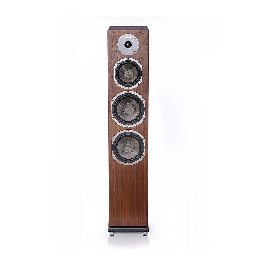 KLH KENDALL Manual