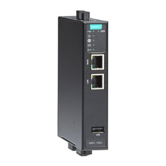 Moxa Technologies MRC-1002 Easy Setup Manual