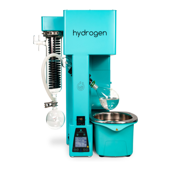 ecodyst HYDROGEN Rotary Evaporator Manuals
