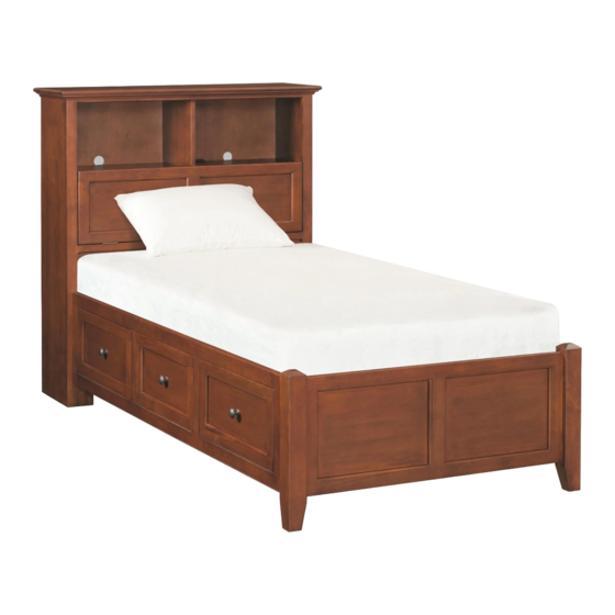 Whittier Wood Furniture McKenzie 1300AFGAC Manuals
