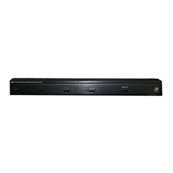 Niles HDL-4 Installation & Operation Manual