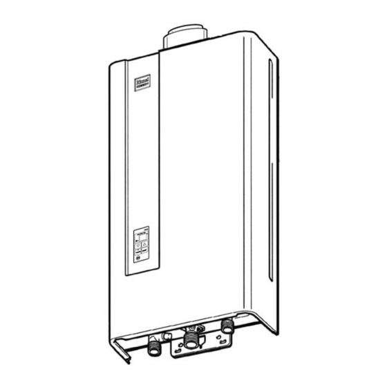Rinnai REU-1720FFU-E Installation And User Manual