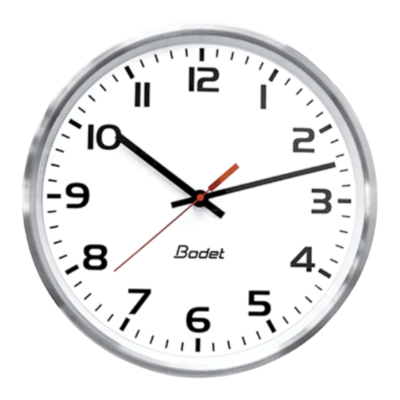 Bodet PROFIL 730 Quick Start Manual