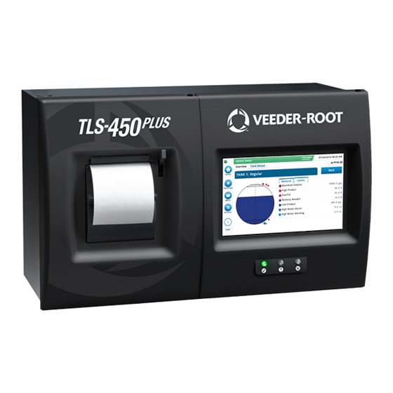 Veeder-Root TLS-450 PLUS Operator's Quick Manual