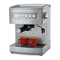 Cuisinart EM-200 - Programmable 15-Bar Espresso Maker Instruction Booklet