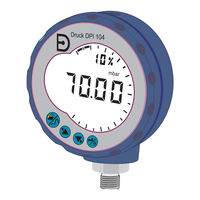 Baker Hughes Druck DPI104-IS Instruction Manual