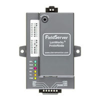 FieldServer LonWorks ProtoNode Instruction Manual