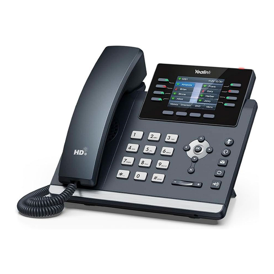 Yealink T44W User Manual